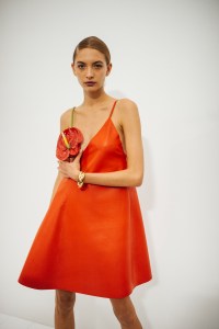 Backstage at Loewe RTW Spring 2023