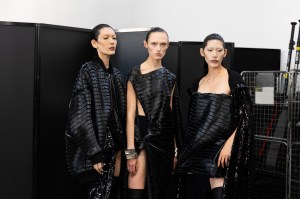 Backstage at Rick Owens RTW Spring 2023