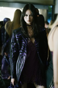 Backstage at Versace RTW Spring 2023