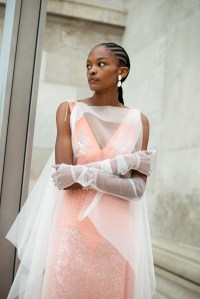 Backstage at ERDEM RTW Spring 2023 on September 18, 2022 in London