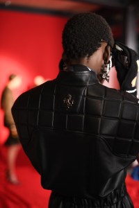 Backstage at Ferrari RTW Spring 2023