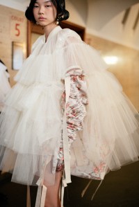 Backstage at Simone Rocha RTW Spring 2023 on September 18, 2022 in London