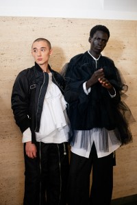 Backstage at Simone Rocha RTW Spring 2023 on September 18, 2022 in London