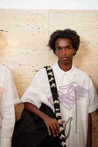 Backstage at Simone Rocha RTW Spring 2023 on September 18, 2022 in London