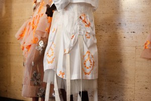 Backstage at Simone Rocha RTW Spring 2023 on September 18, 2022 in London