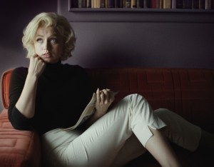 Ana de Armas as Marilyn Monroe in "Blonde"