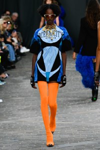 Runway at David Koma RTW Spring 2023 on September 18, 2022 in London