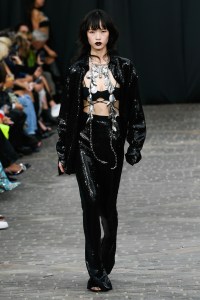 Runway at David Koma RTW Spring 2023 on September 18, 2022 in London