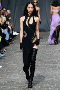 Runway at David Koma RTW Spring 2023 on September 18, 2022 in London