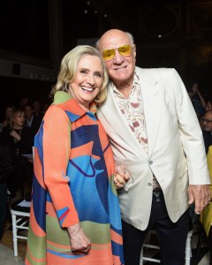 Hillary Clinton and Barry Diller