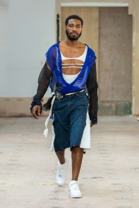 Runway at FASHION EAST Jawara Alleyne RTW Spring 2023 on September 16 2022 in London
