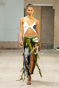 Runway at FASHION EAST Jawara Alleyne RTW Spring 2023 on September 16 2022 in London