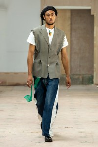 Runway at FASHION EAST Jawara Alleyne RTW Spring 2023 on September 16 2022 in London