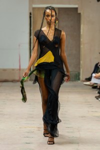 Runway at FASHION EAST Jawara Alleyne RTW Spring 2023 on September 16 2022 in London