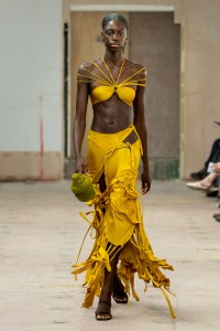 Runway at FASHION EAST Jawara Alleyne RTW Spring 2023 on September 16 2022 in London