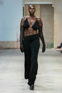 Runway at FASHION EAST Karoline Vitto RTW Spring 2023 on September 16 2022 in London
