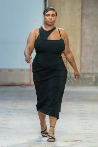 Runway at FASHION EAST Karoline Vitto RTW Spring 2023 on September 16 2022 in London