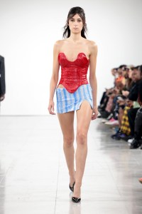 Runway at Feben RTW Spring 2023 on September 17 2022 in London