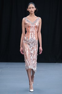Runway at Huishan Zhang  RTW Spring 2023 on September 17, 2022 in London