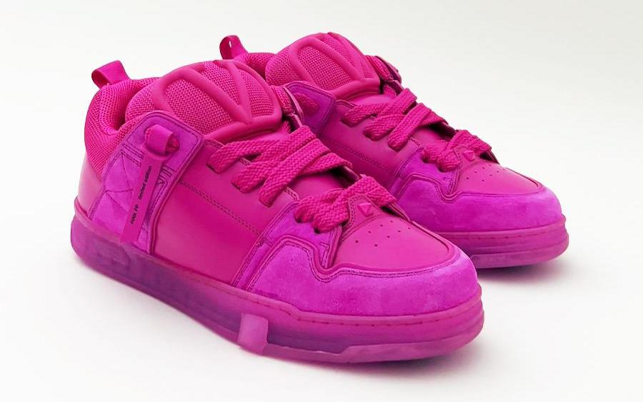 Valentino's Pink PP sneaker.