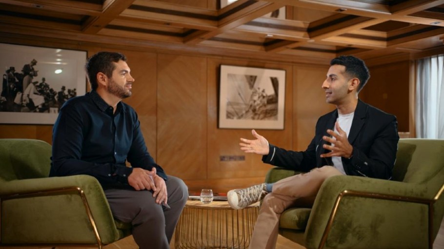 Nicholas Atteshlis, brand partnerships lead for Zalando Designer, and Jamie Gill, CEO of Roksanda.