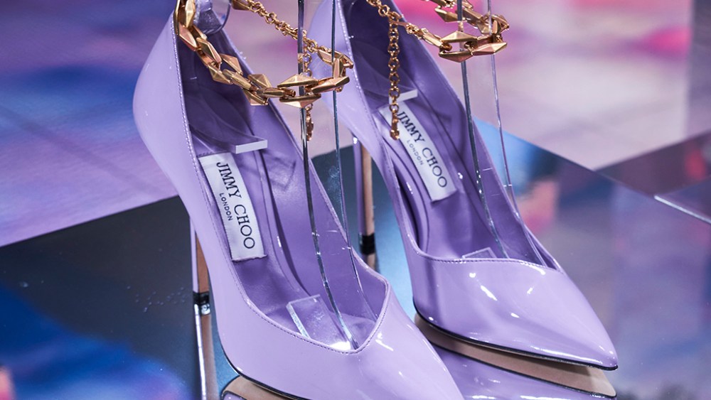 Jimmy Choo, wisteria pumps, spring 23, Milan Fashion Week