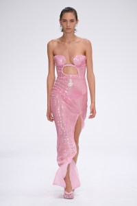 Runway at Nensi Dojaka RTW Spring 2023 on September 18, 2022 in London