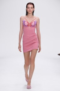 Runway at Nensi Dojaka RTW Spring 2023 on September 18, 2022 in London