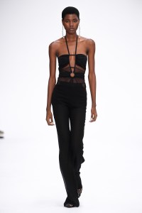 Runway at Nensi Dojaka RTW Spring 2023 on September 18, 2022 in London