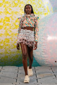 Ruanway at Susan Fang RTW Spring 2023 on 20 September 2022 in London