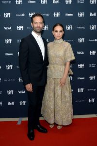 TORONTO, ONTARIO - SEPTEMBER 11: (L-R) Benjamin Millepied and Natalie Portman attends the "Carmen" Premiere during the 2022 Toronto International Film Festival at TIFF Bell Lightbox on September 11, 2022 in Toronto, Ontario. (Photo by Unique Nicole/Getty Images)