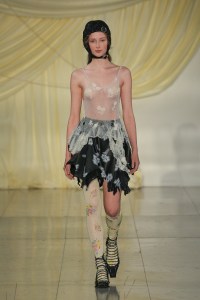 Runway at Yuhan Wang RTW Spring 2023 on September 18, 2022 in London