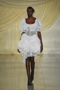 Runway at Yuhan Wang RTW Spring 2023 on September 18, 2022 in London