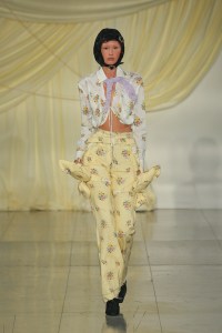 Runway at Yuhan Wang RTW Spring 2023 on September 18, 2022 in London
