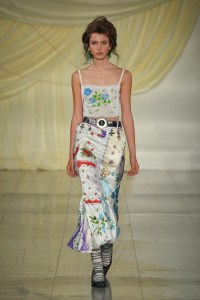 Runway at Yuhan Wang RTW Spring 2023 on September 18, 2022 in London