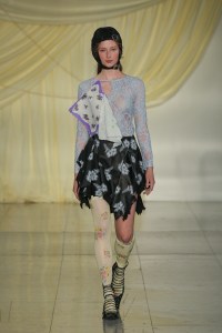 Runway at Yuhan Wang RTW Spring 2023 on September 18, 2022 in London