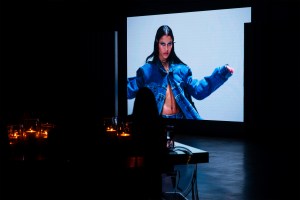 The scene at the Levi's x Sami Miro Vintage launch dinner.