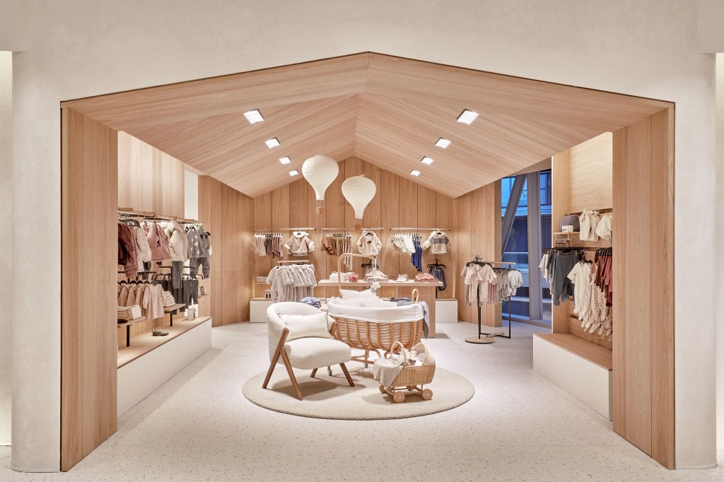 A Futuristic Zara Opens at Battersea Power Station in London