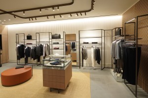 Inside Canali’s new Madison Avenue store.