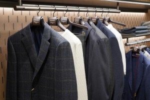 Inside Canali’s new Madison Avenue store.