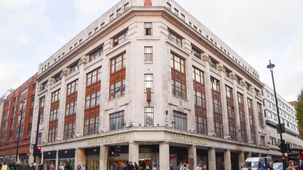 Marks & Spencer's Oxford Street store.