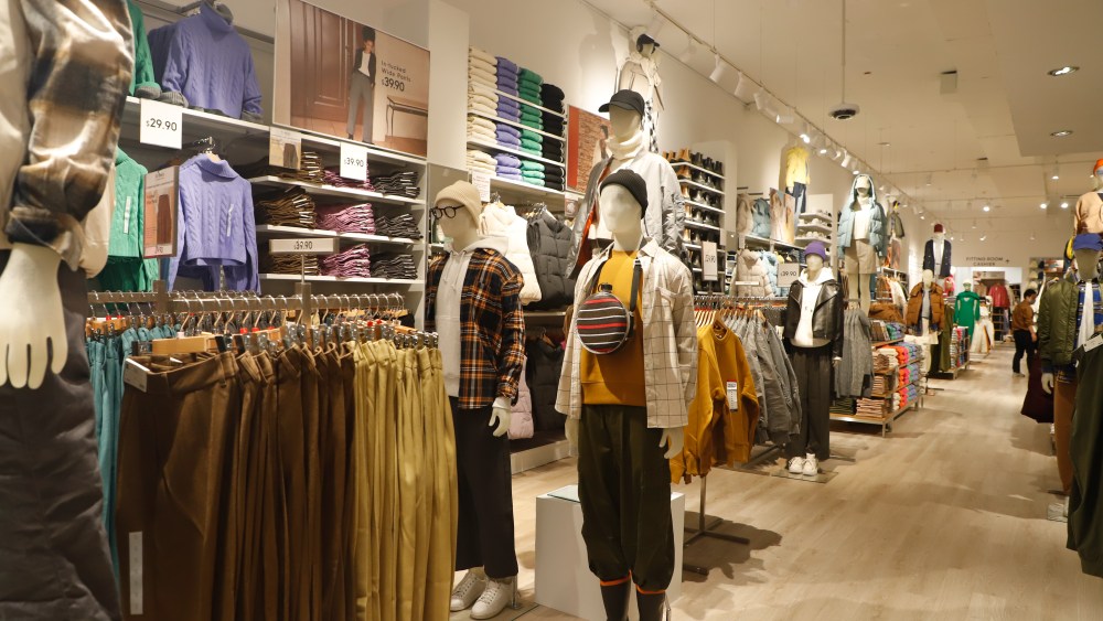 The GU store in SoHo.