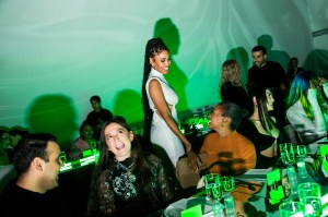The scene at the LaQuan Smith for Cash by Cash App Launch Dinner.