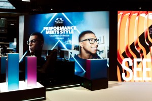 Essilor Luxottica's Oakley stand at Silmo.