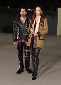 Joe Jones and Sophie Turner