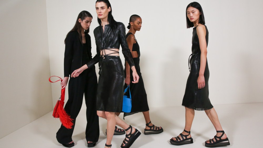 Backstage at Hermès RTW Spring 2023