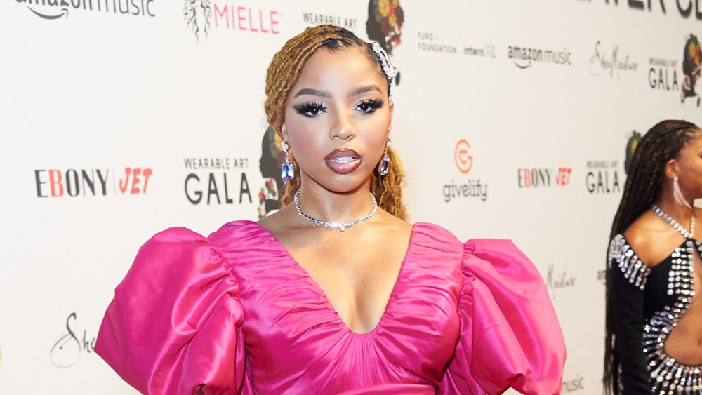 Chloe Bailey attends the 5th annual Wearable Art Gala honoring Angela Bassett and Mark Bradford at Barker Hangar on October 22, 2022 in Santa Monica, California.