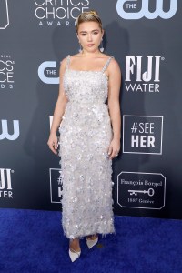 SANTA MONICA, CALIFORNIA - JANUARY 12: Florence Pugh attends the 25th Annual Critics' Choice Awards at Barker Hangar on January 12, 2020 in Santa Monica, California. (Photo by Taylor Hill/Getty Images)