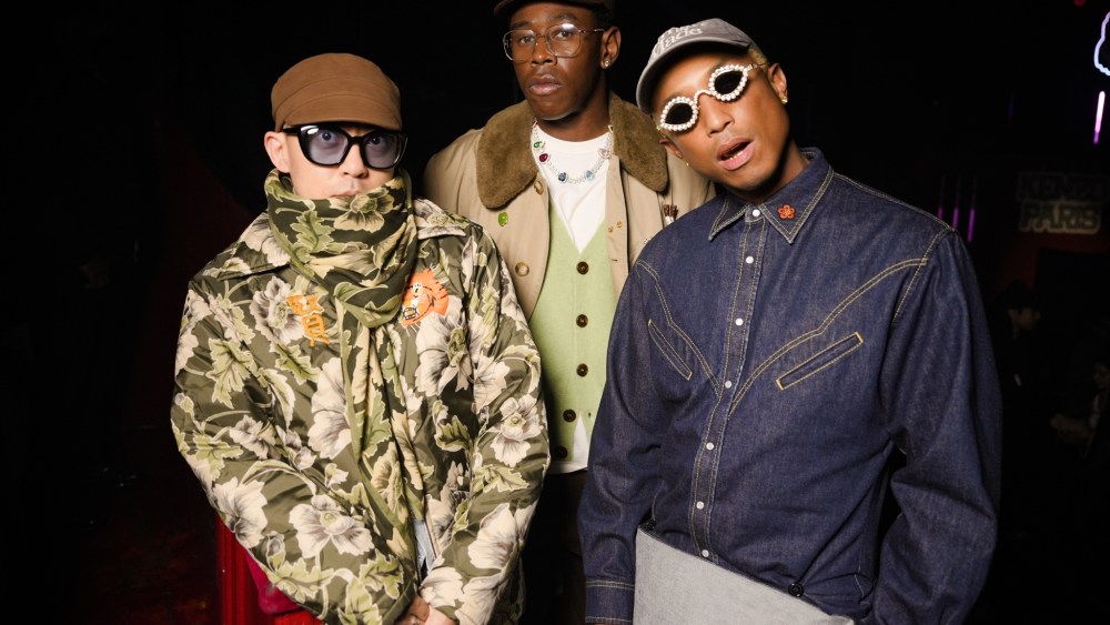 Pharrell Williams, Nigo, Tyler the Creator, Kenzo