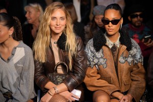 Chiara Ferragni and Cindy Bruna